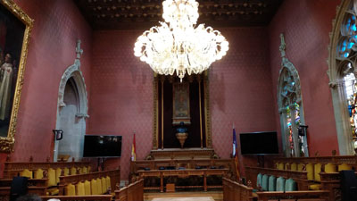 Consell de Mallorcaの一室